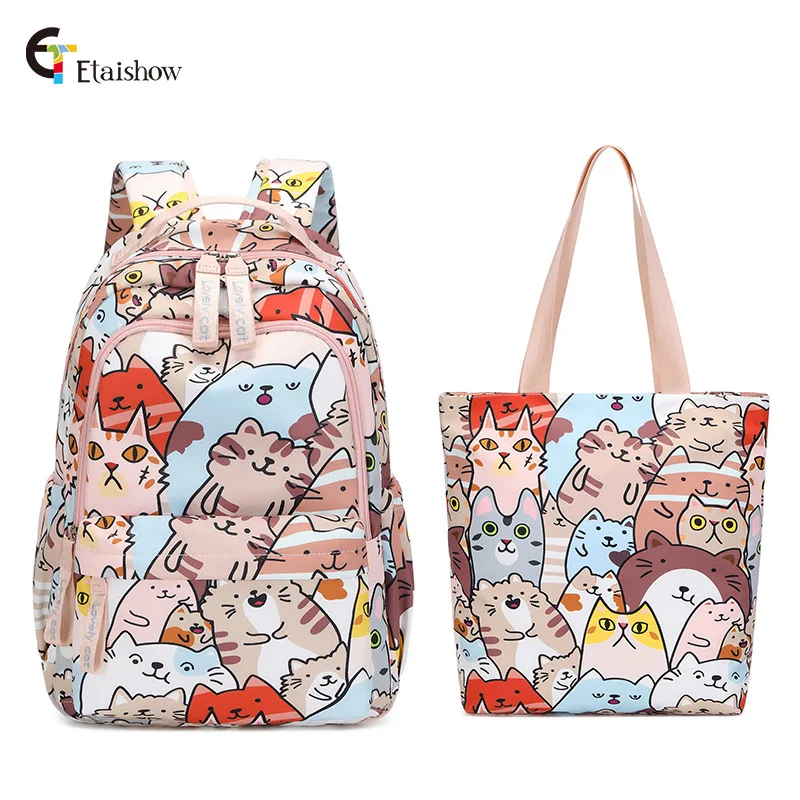 Schoolbag Female Campus Cute Cartoon Backpack Large Capacity Waterproof Backpack
Schoolbag Female Campus Cute Cartoon Backpack Large Capacity Waterproof Backpack