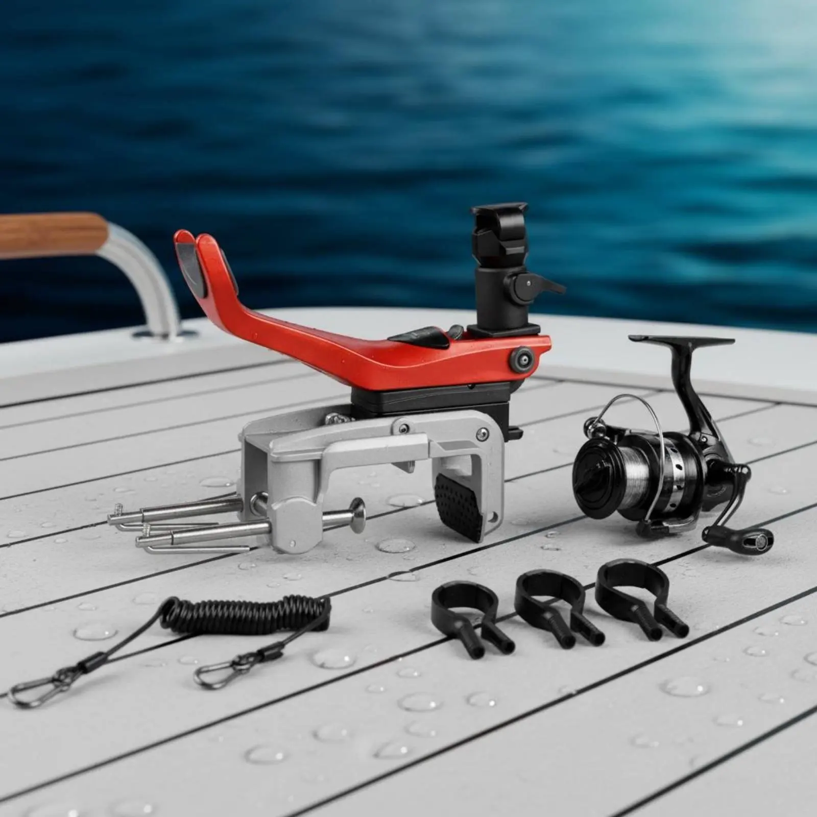 Sea Fishing Rod Mount Reinforced Nylon Boat Rod Holder Fishing Pole Bracket High Shock Resistant Heavy Duty for Offshore
Sea Fishing Rod Mount Reinforced Nylon Boat Rod Holder Fishing Pole Bracket High Shock Resistant Heavy Duty for Offshore
