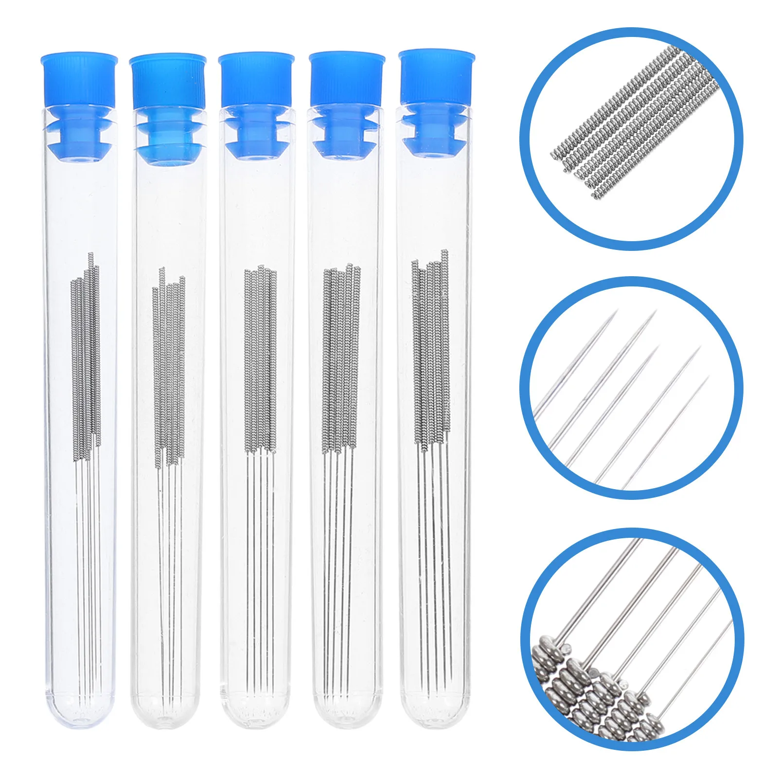 50Pcs 3D Printer Nozzle Cleaning Needles Stainless Steel Extruder Maintenance Tools Printer Nozzle Cleaner Kit Accessories
50Pcs 3D Printer Nozzle Cleaning Needles Stainless Steel Extruder Maintenance Tools Printer Nozzle Cleaner Kit Accessories