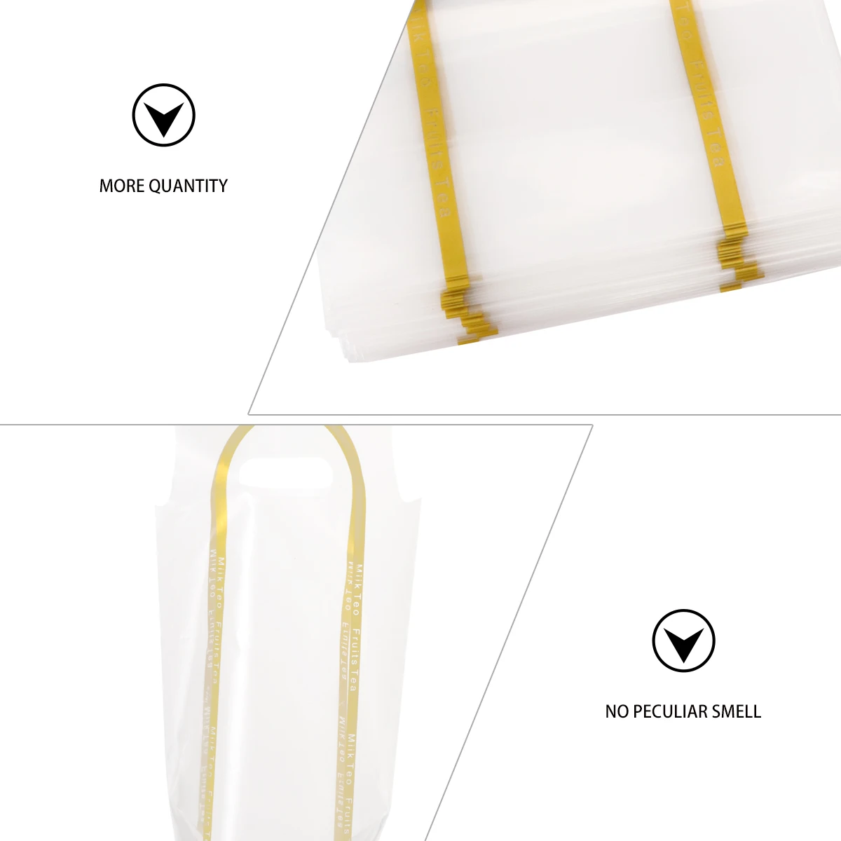 50pcs Beverage Bags Drink Pouches Takeaway Handbags Coffee Packaging PE Material Portable Design Suitable For Juice Tea Energy
50pcs Beverage Bags Drink Pouches Takeaway Handbags Coffee Packaging PE Material Portable Design Suitable For Juice Tea Energy