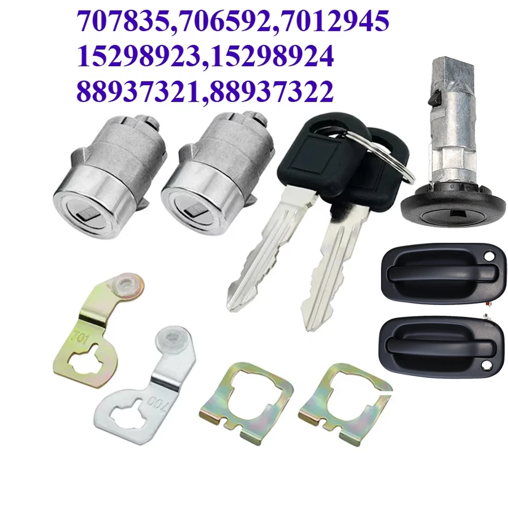 1Pair 115298923 15298924 7012945 88937321 Front Left & Right Door Key Lock Cylinder Set For CHEVROLET Cadillac GMC Oldsmobile
1Pair 115298923 15298924 7012945 88937321 Front Left & Right Door Key Lock Cylinder Set For CHEVROLET Cadillac GMC Oldsmobile
