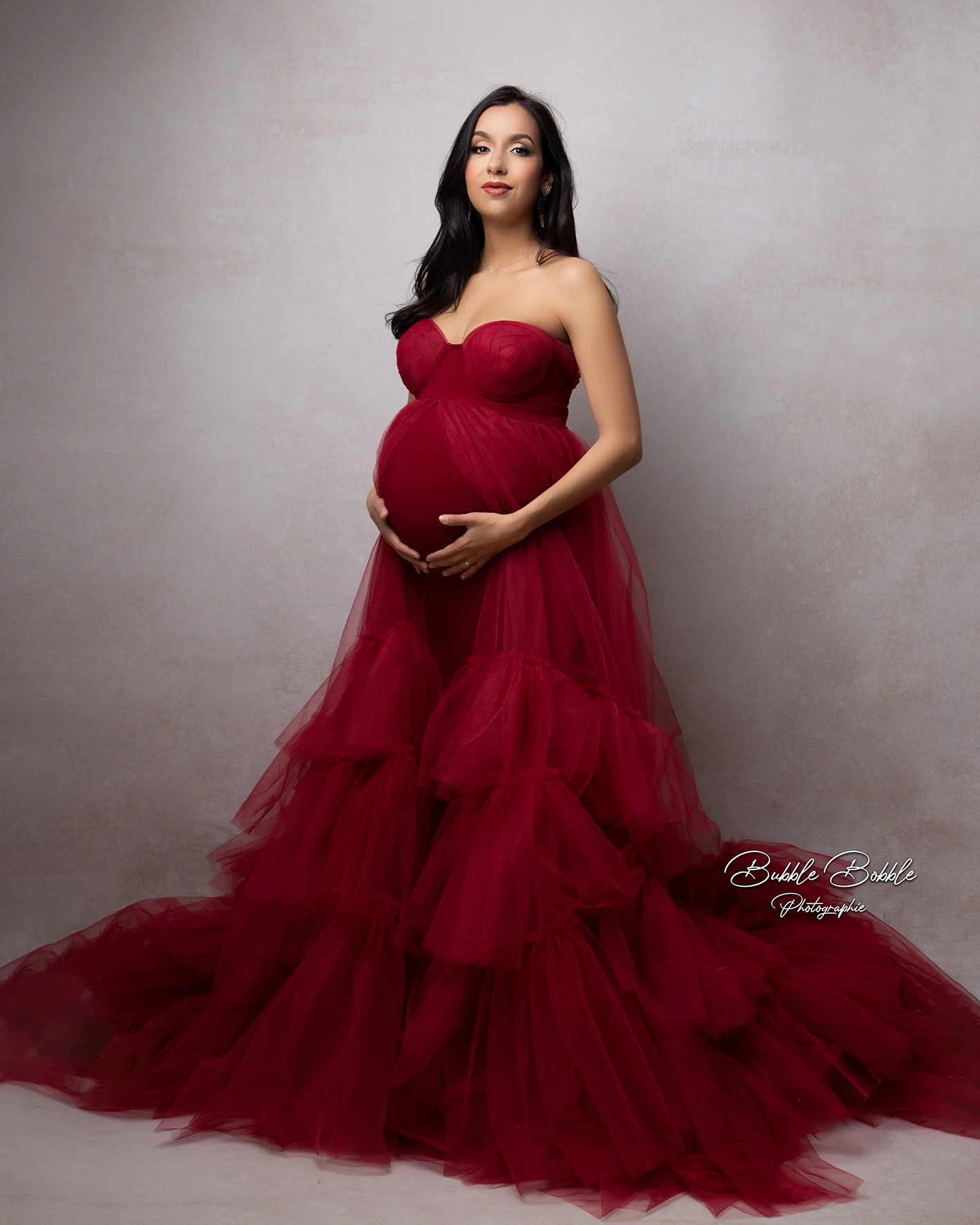 Burgundy A Line Maternity Robes for Photo Shoot Tiered Ruffles Sweetheart Pregnant Women Dress Sexy Sleeveless Babyshower Gowns
Burgundy A Line Maternity Robes for Photo Shoot Tiered Ruffles Sweetheart Pregnant Women Dress Sexy Sleeveless Babyshower Gowns