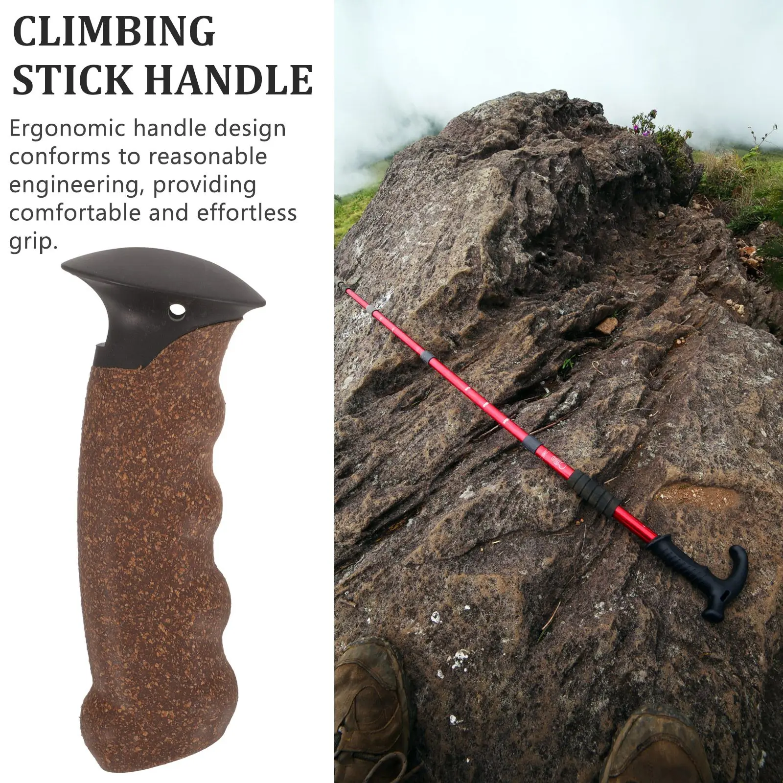 Cork Trekking Handle Replacement Portable Stick Handle 16mm 18mm 20mm 22mm Yellow Durable Universal Ski Cane Adapter Grip
Cork Trekking Handle Replacement Portable Stick Handle 16mm 18mm 20mm 22mm Yellow Durable Universal Ski Cane Adapter Grip