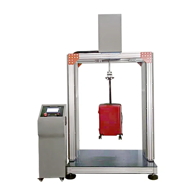 Luggage shock testing machine, handbag, backpack shock impact tester, leather luggage oscillation, impact resistance
Luggage shock testing machine, handbag, backpack shock impact tester, leather luggage oscillation, impact resistance