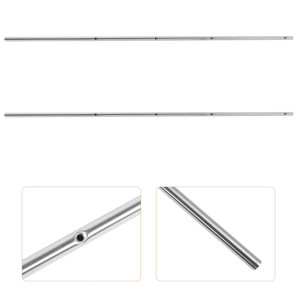 4Pcs Football Machine Rods Metal Operation Poles for Table Soccer Replacement Parts Smooth Assembly Compatible with