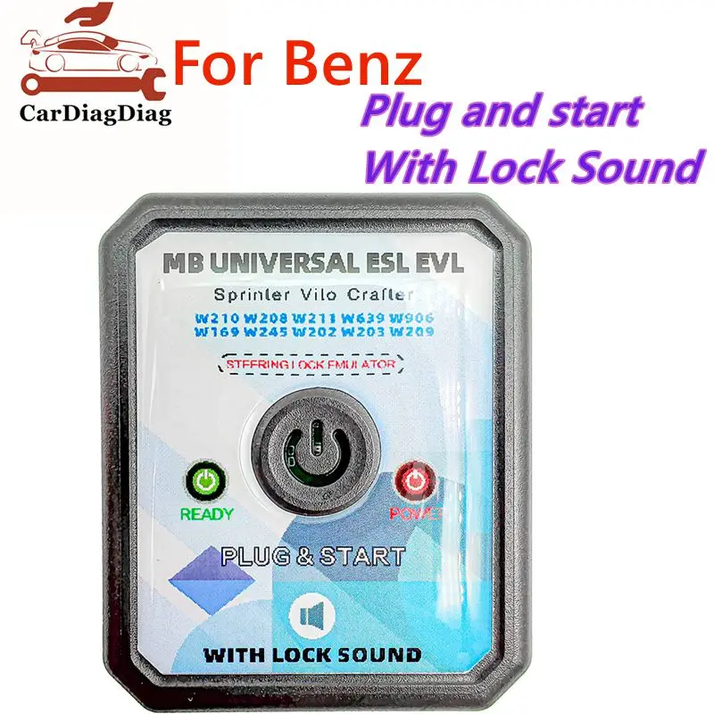 Универсальный эмулятор для Mercedes Benz Sprinter, 1 шт., эмулятор блокировки рулевого управления со звуком блокировки ESL ELV, эмулятор блокировки рулевого управления
Универсальный эмулятор для Mercedes Benz Sprinter, 1 шт., эмулятор блокировки рулевого управления со звуком блокировки ESL ELV, эмулятор блокировки рулевого управления
