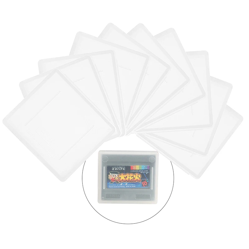 10pcs Clear Game Cartridge BOX Cases for SNK Neo Geo Pocket color NGPC Plastic Game Card Catrage Storage
10pcs Clear Game Cartridge BOX Cases for SNK Neo Geo Pocket color NGPC Plastic Game Card Catrage Storage