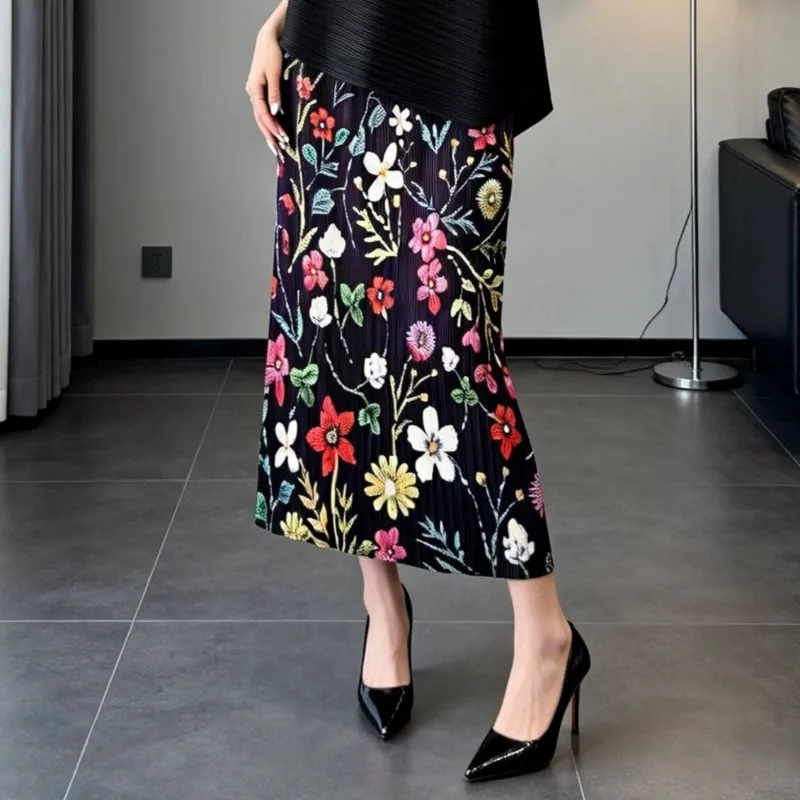 Miyake Pleated Skirt Elegant Commuter Casual Floral Jupe Plisse 2026 Summer New Vacation Retro Floral Loose Fold Plus Size Skirt
Miyake Pleated Skirt Elegant Commuter Casual Floral Jupe Plisse 2026 Summer New Vacation Retro Floral Loose Fold Plus Size Skirt