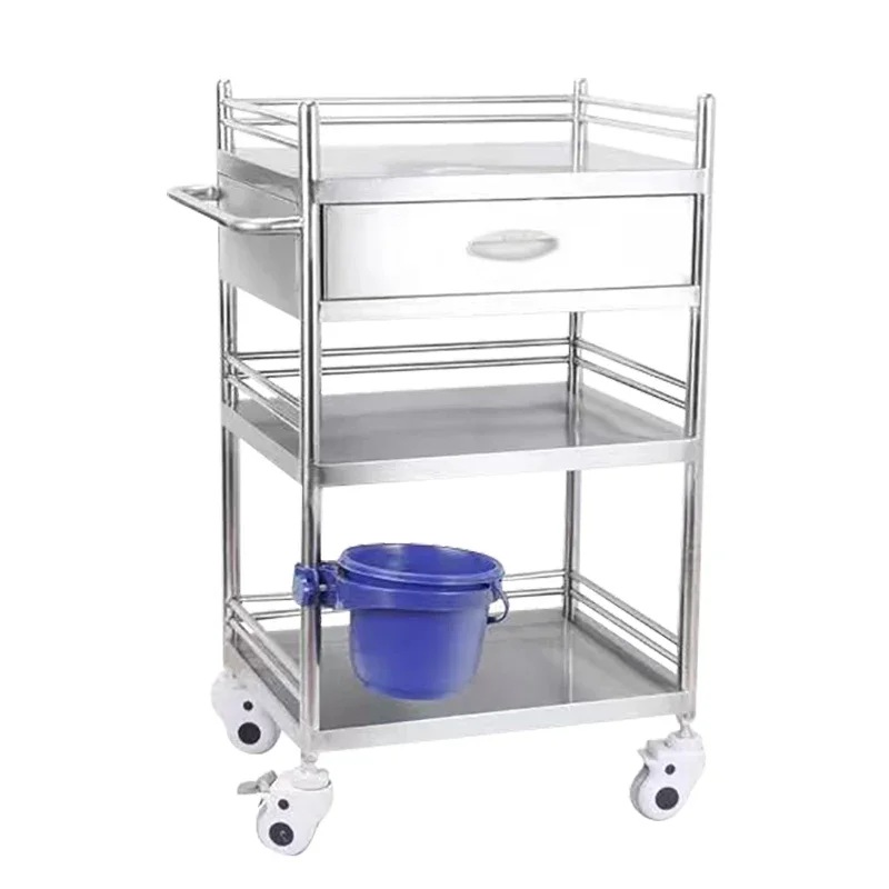 Медицинские больничные мобильные сервировочные тележки с 3 полками из нержавеющей стали - тележки для сборки хирургических инструментов
Медицинские больничные мобильные сервировочные тележки с 3 полками из нержавеющей стали - тележки для сборки хирургических инструментов