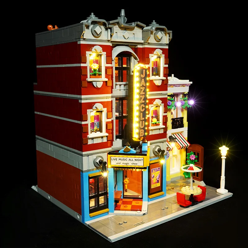 LYBMTWF LED Lighting Kit for 10312, Compatible with Jazz-Club Model(Only Light kit Not Include The Model Set)
LYBMTWF LED Lighting Kit for 10312, Compatible with Jazz-Club Model(Only Light kit Not Include The Model Set)