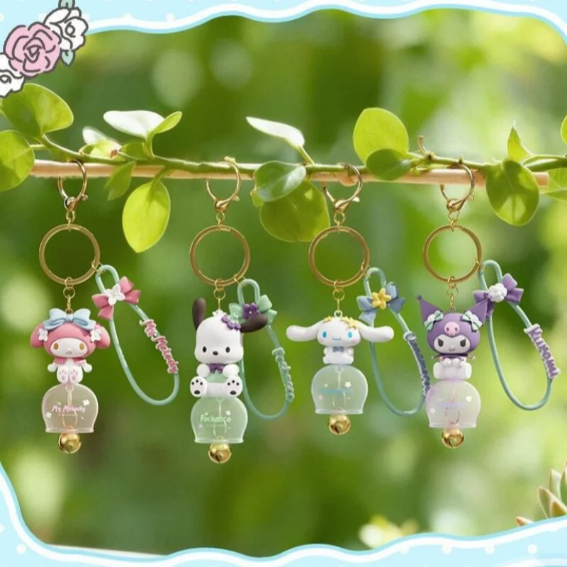 In Stock Sanrio Kuromi Cinnamoroll Summer Flower Town Wind Chime Pendant Backpack Car Keychain Decoration Girl's Birthday Gift
In Stock Sanrio Kuromi Cinnamoroll Summer Flower Town Wind Chime Pendant Backpack Car Keychain Decoration Girl's Birthday Gift