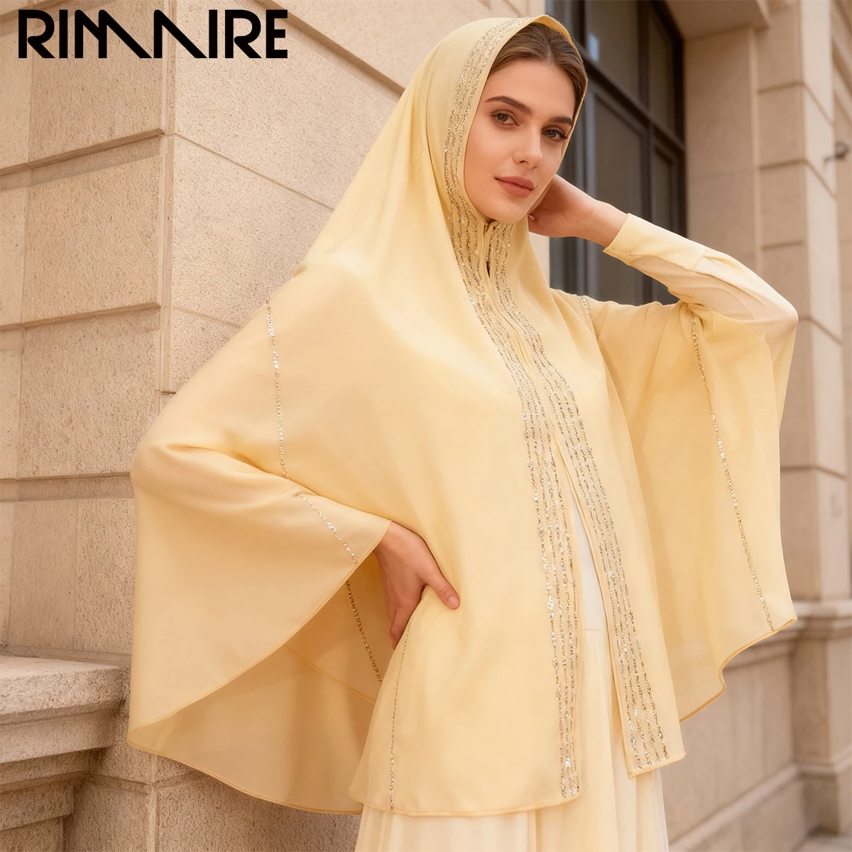 Многоцветный шифоновый хиджаб премиум-класса RIMAIRE (175*70 см) с акцентами со стразами, мягкий и приятный для кожи, модный выбор
Многоцветный шифоновый хиджаб премиум-класса RIMAIRE (175*70 см) с акцентами со стразами, мягкий и приятный для кожи, модный выбор