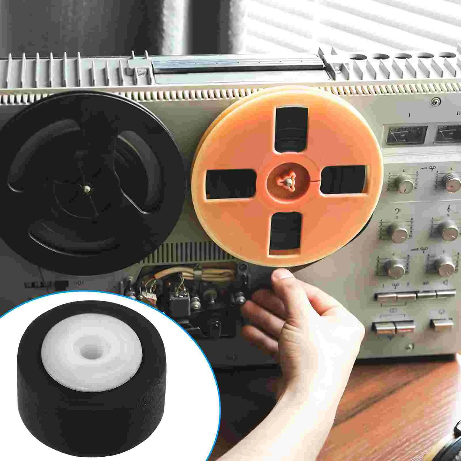 6 Pcs Audio Recorder Cassette Tape Machine Pinch Roller Radio Supplies for VCR Bearing Video Rubber
6 Pcs Audio Recorder Cassette Tape Machine Pinch Roller Radio Supplies for VCR Bearing Video Rubber