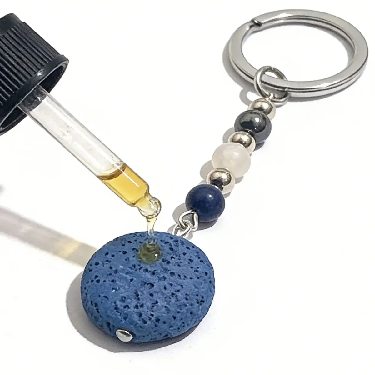 10pcs Chakra Beads Round Lava Stone Keychains DIY Perfume Essential Oil Diffuser Pendant Jewelry Accessories for Men Women
10pcs Chakra Beads Round Lava Stone Keychains DIY Perfume Essential Oil Diffuser Pendant Jewelry Accessories for Men Women