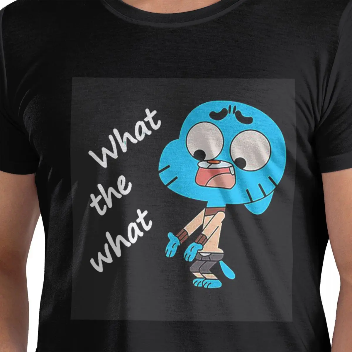 Футболка The Amazing World Of Gumball What The What из 100% хлопка, мужские модные футболки, мужские футболки с круглым вырезом и коротким рукавом, S-6XL
Футболка The Amazing World Of Gumball What The What из 100% хлопка, мужские модные футболки, мужские футболки с круглым вырезом и коротким рукавом, S-6XL