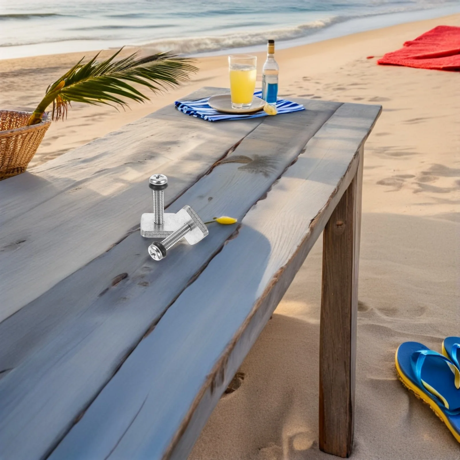 6Pcs Surfboard Fin Fixing Screws Marine Stainless Steel High Strength Connection for Paddle Board Fin Stability Control Upgrade
6Pcs Surfboard Fin Fixing Screws Marine Stainless Steel High Strength Connection for Paddle Board Fin Stability Control Upgrade