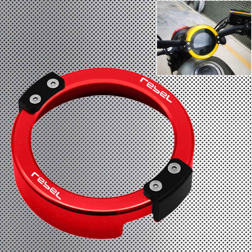 RiderJacky® For Honda Rebel CMX300 2017-2021 Motorcycle Speedometer Gauge Instrument Meter Ring Cover CMX 300 Accessories
RiderJacky® For Honda Rebel CMX300 2017-2021 Motorcycle Speedometer Gauge Instrument Meter Ring Cover CMX 300 Accessories
