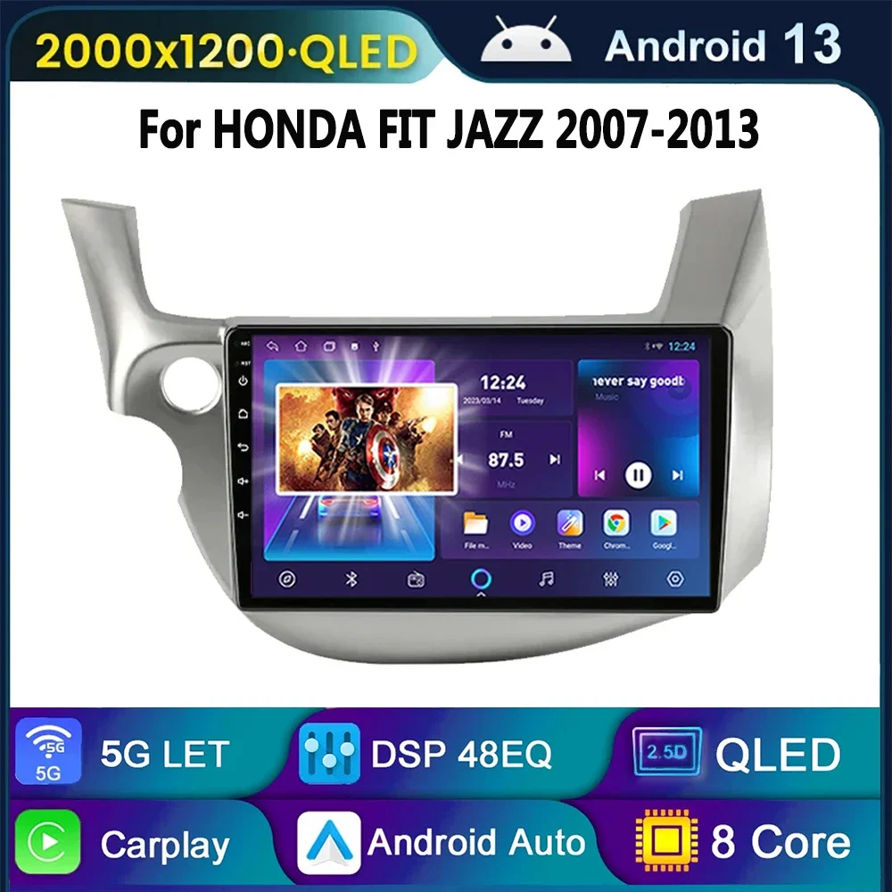 Android 13 Car Radio for HONDA FIT JAZZ 2007-2013 Multimedia Video Player GPS Navigation RDS 4G Carplay Head Unit 2 Din
Android 13 Car Radio for HONDA FIT JAZZ 2007-2013 Multimedia Video Player GPS Navigation RDS 4G Carplay Head Unit 2 Din