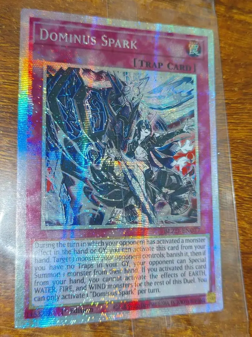 Yu-Gi-Oh OCG/TCG Dominus Spark PSER Children's Collectible Card Toy - Non-Original Hobby Item
Yu-Gi-Oh OCG/TCG Dominus Spark PSER Children's Collectible Card Toy - Non-Original Hobby Item