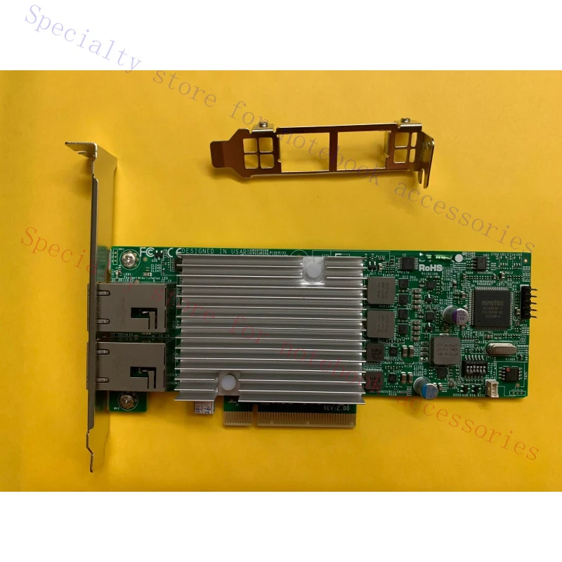 R+ for Supermicro AOC-STG-i2T 10G PCI-E Dual RJ45 Ports Ethernet Network Adapter
R+ for Supermicro AOC-STG-i2T 10G PCI-E Dual RJ45 Ports Ethernet Network Adapter