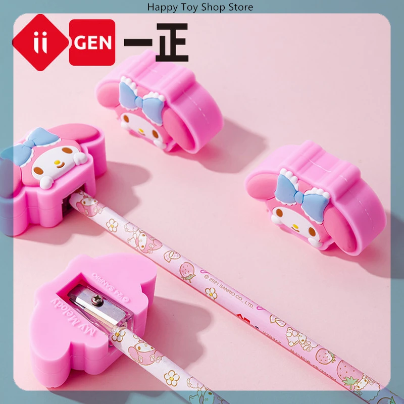 Iigen Sanrio My Melody Kuromi Cartoon Manual Pencil Sharpener Cute Non-Toxic School Supplies For Kids Classroom Art Craft
Iigen Sanrio My Melody Kuromi Cartoon Manual Pencil Sharpener Cute Non-Toxic School Supplies For Kids Classroom Art Craft