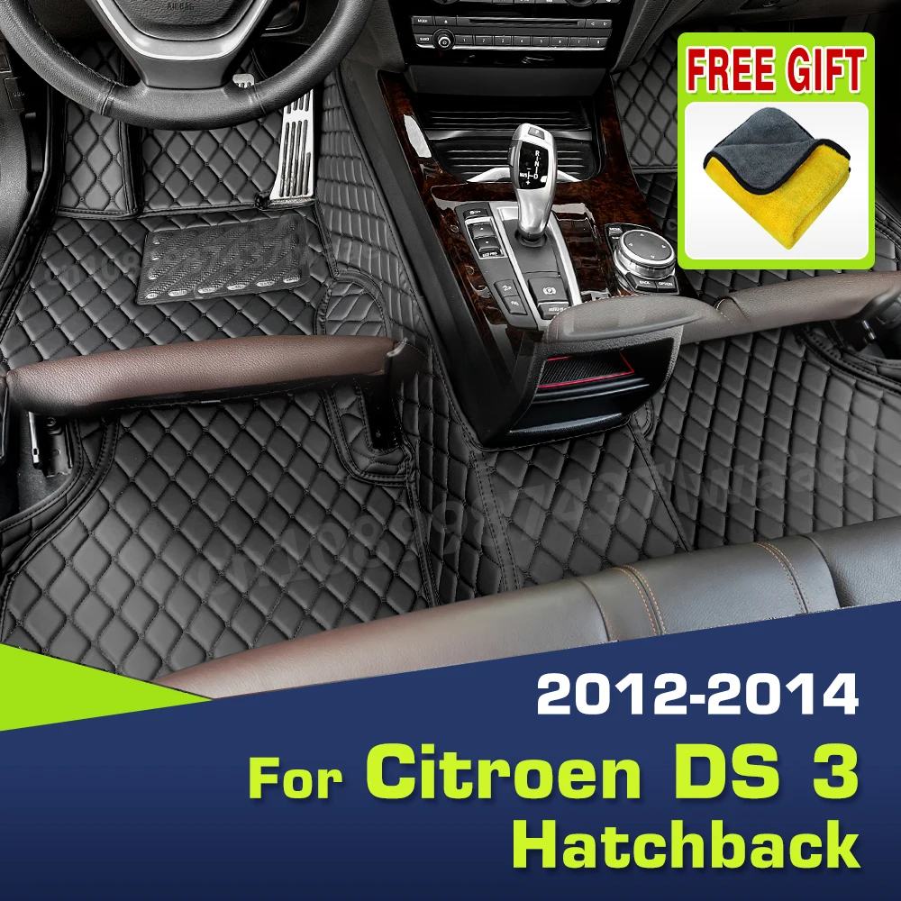 Автомобильные коврики для Citroen DS 3 Hatchback 2011-2013 2014 2015 2016 2017, пользовательские автомобильные подушечки для ног, ковер, аксессуары для интерьера
Автомобильные коврики для Citroen DS 3 Hatchback 2011-2013 2014 2015 2016 2017, пользовательские автомобильные подушечки для ног, ковер, аксессуары для интерьера