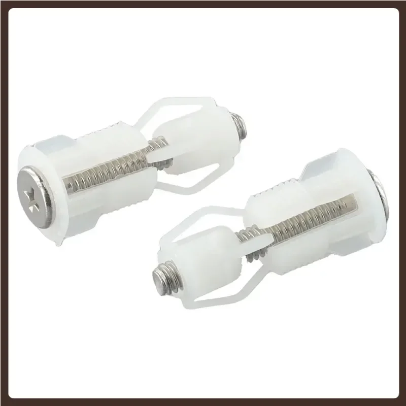 Top Fix Toilet Seat Screws Universal Bathroom Accessories Replacement Fixing WC Blind Hole Fitting Kits
Top Fix Toilet Seat Screws Universal Bathroom Accessories Replacement Fixing WC Blind Hole Fitting Kits