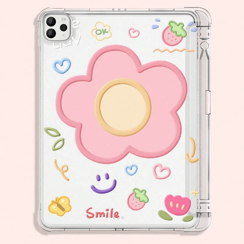 For Apple IPad 11th Gen 2025 10th Gen 10.9 Case 4th 5th 6th Air 7 11 13 5th Pro 11 2nd 3rd 4th 10.2 with Pen Slot HD Clear Cover
For Apple IPad 11th Gen 2025 10th Gen 10.9 Case 4th 5th 6th Air 7 11 13 5th Pro 11 2nd 3rd 4th 10.2 with Pen Slot HD Clear Cover