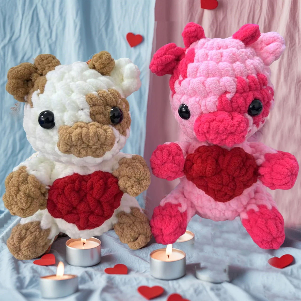 1PC Bear Doll Fluffy Pet Toys Funny Handmade Pig Cow Dolls Animal Party Supplies Valentine's Day Birthday Gift Ornaments
1PC Bear Doll Fluffy Pet Toys Funny Handmade Pig Cow Dolls Animal Party Supplies Valentine's Day Birthday Gift Ornaments