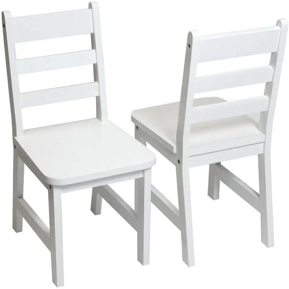 White Set of 2 Kids Chairs, Play or Activity Use, 12.38 W x 15 D x 26.63 H
White Set of 2 Kids Chairs, Play or Activity Use, 12.38 W x 15 D x 26.63 H