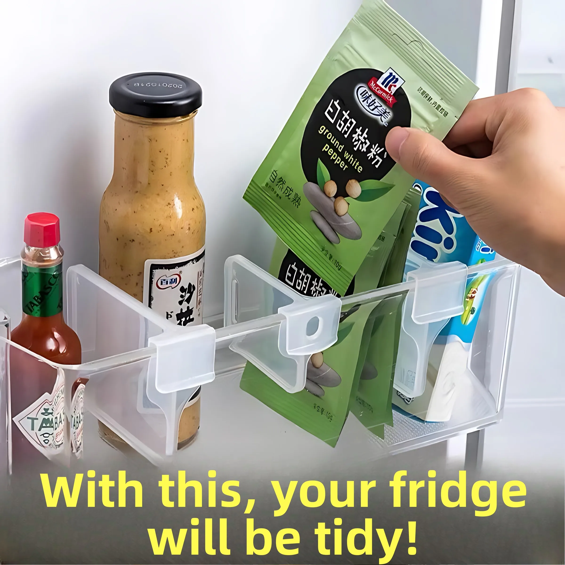 Регулируемый универсальный разделитель-органайзер для хранения, пластиковый кухонный разделитель, многофункциональный инструмент для организации пространства
Регулируемый универсальный разделитель-органайзер для хранения, пластиковый кухонный разделитель, многофункциональный инструмент для организации пространства