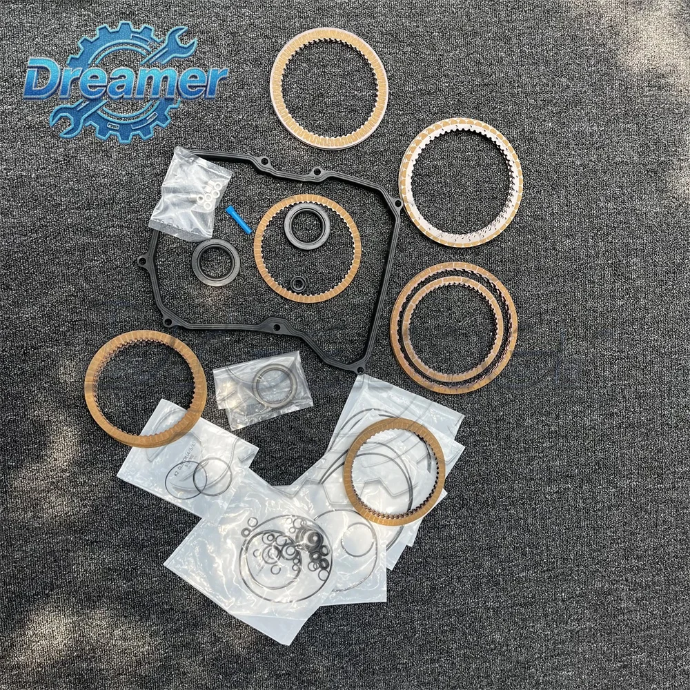 New 09G TF60SN 6AT Auto Transmission Gearbox Repair Kit Friction Plates Oil Rings Gasket For VW Magotan Golf Lavida Audi
New 09G TF60SN 6AT Auto Transmission Gearbox Repair Kit Friction Plates Oil Rings Gasket For VW Magotan Golf Lavida Audi