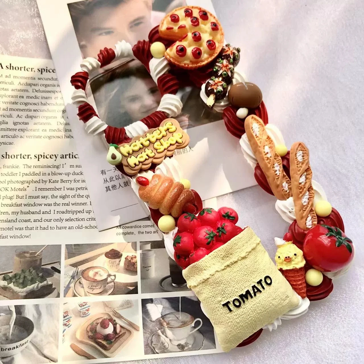 Handmade For Samsung S23 3D case Kawaii food S24 ultra moblie Cover Galaxy S22 21 plus Customized cream girl gift lovely tomato
Handmade For Samsung S23 3D case Kawaii food S24 ultra moblie Cover Galaxy S22 21 plus Customized cream girl gift lovely tomato