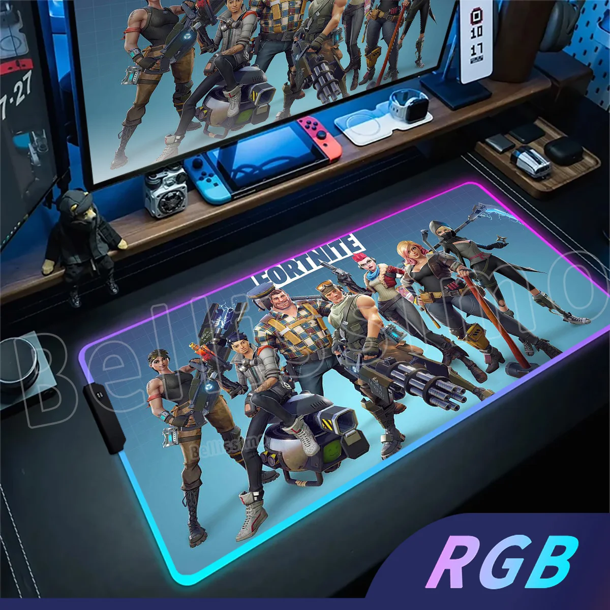 HD Printing Game F-Fortnite Mouse Pad RGB LED Light Non-Slip Rubber Mousepad Office PC E-sports Gaming Best Price Anime Desk Mat
HD Printing Game F-Fortnite Mouse Pad RGB LED Light Non-Slip Rubber Mousepad Office PC E-sports Gaming Best Price Anime Desk Mat