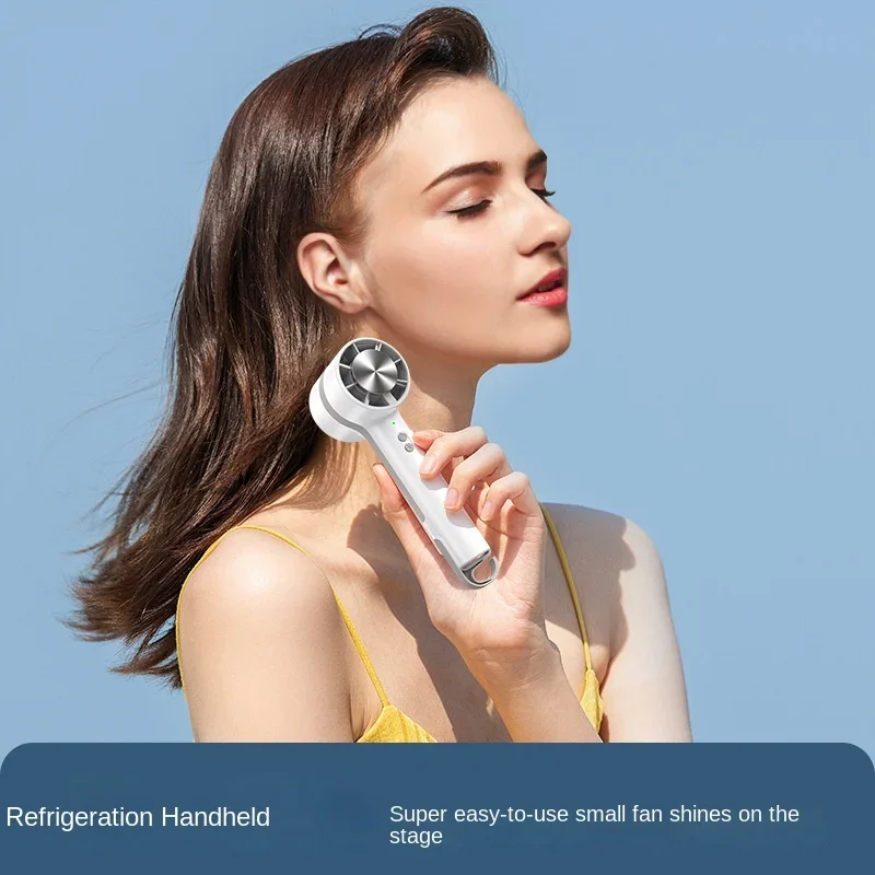 Outdoor Handheld Refrigeration Fan Home Desktop Mini Fan Macaron Portable Mountain Button Small Fan
Outdoor Handheld Refrigeration Fan Home Desktop Mini Fan Macaron Portable Mountain Button Small Fan