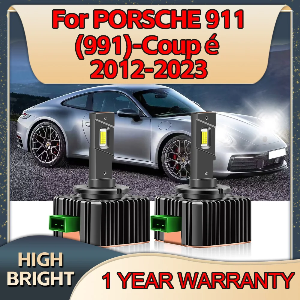 2PCS Car Headlight Lamps D3S 110W LED Headlamp For PORSCHE 911 Coupé 2012 2013 2014 2015 2016 2017 2018 2019 2020 2021 2022 2023
2PCS Car Headlight Lamps D3S 110W LED Headlamp For PORSCHE 911 Coupé 2012 2013 2014 2015 2016 2017 2018 2019 2020 2021 2022 2023