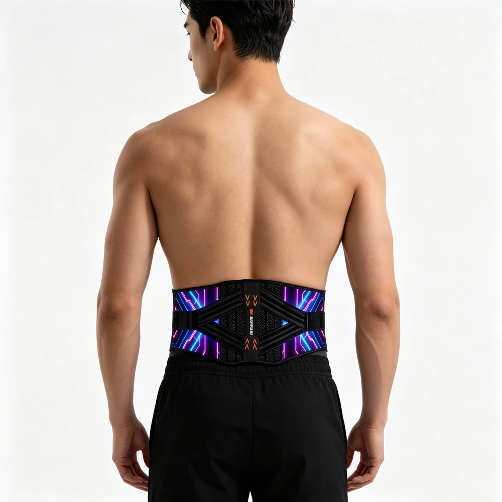 Breathable Lumbar Support back Belt with 4 Strong Steel Plates, Comfortable Wear, Relieve Waist Pain, Unisex Design
Breathable Lumbar Support back Belt with 4 Strong Steel Plates, Comfortable Wear, Relieve Waist Pain, Unisex Design