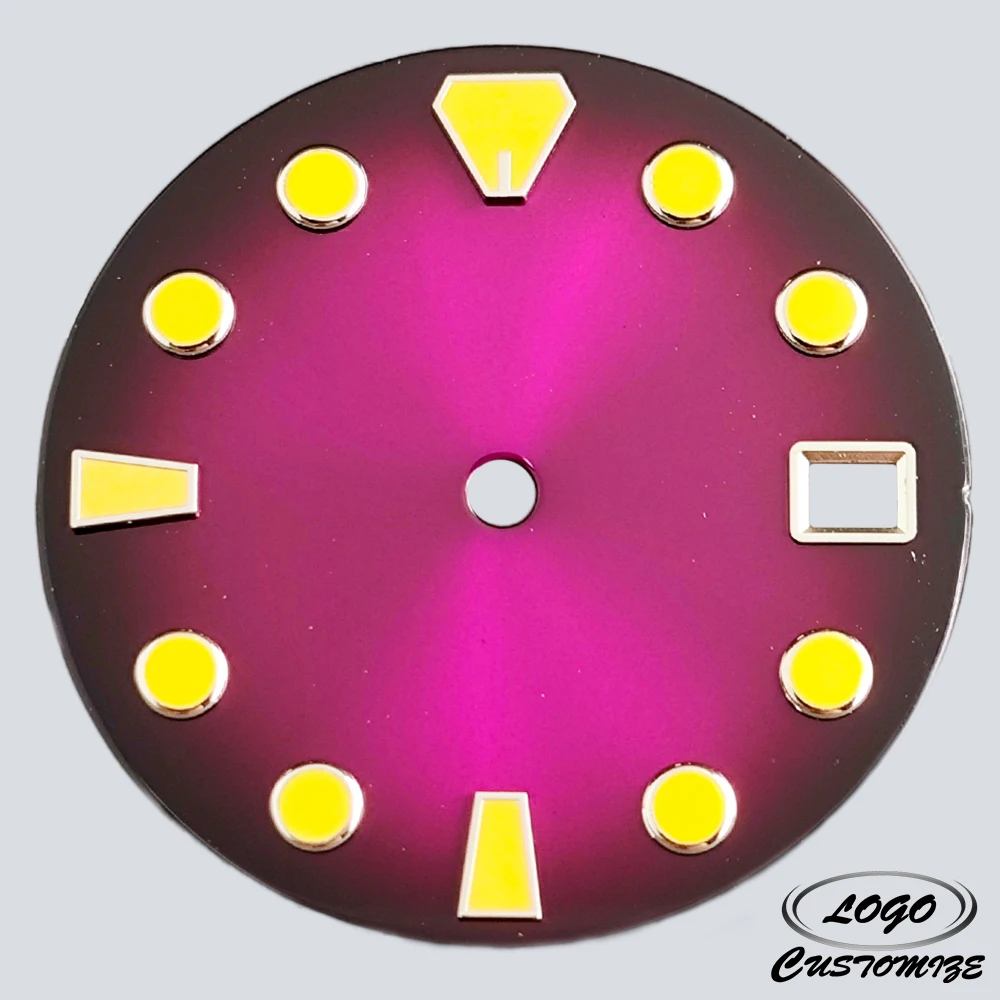 Customizable LOGONH35 dial 28.5mm dial suitable for NH34/NH35/NH36 movement watch accessories
Customizable LOGONH35 dial 28.5mm dial suitable for NH34/NH35/NH36 movement watch accessories