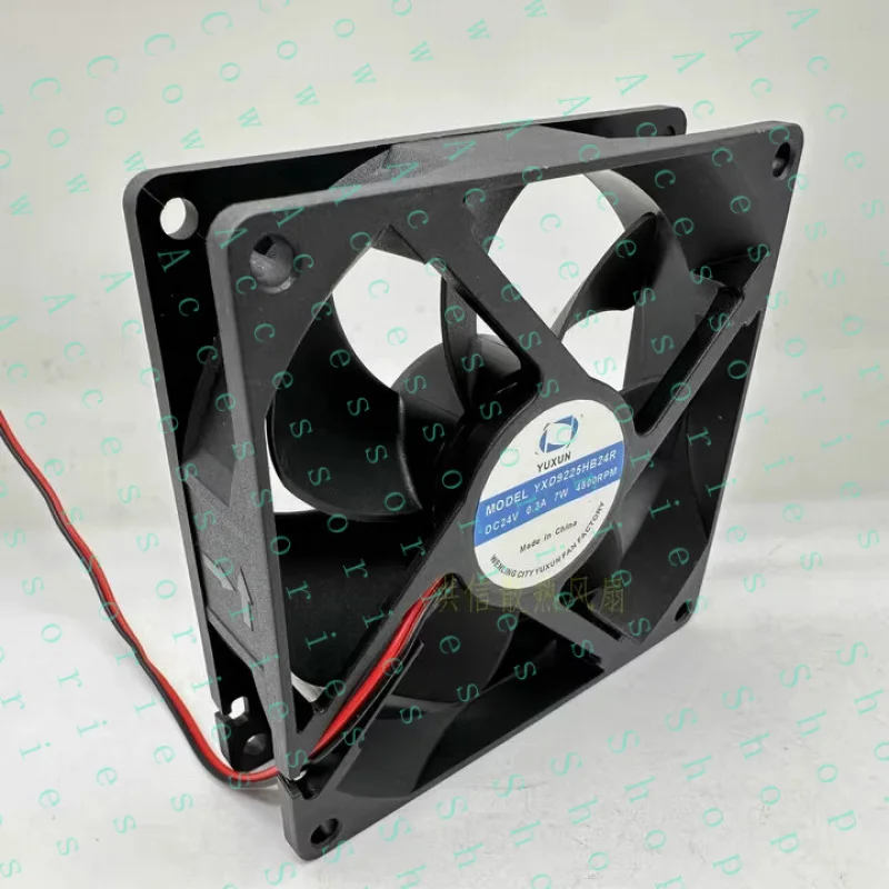 PP+ 1 PCS Fan DC24V 0.3A 9225 9CM 2 wire cooling fan YXD9225HB24R
PP+ 1 PCS Fan DC24V 0.3A 9225 9CM 2 wire cooling fan YXD9225HB24R