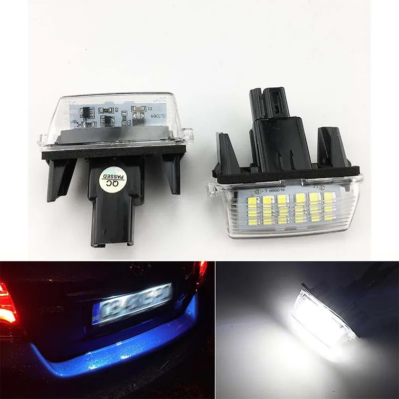 For Toyota Camry license plate light LED Highlander Corolla NOAH rear license plate light modification
For Toyota Camry license plate light LED Highlander Corolla NOAH rear license plate light modification