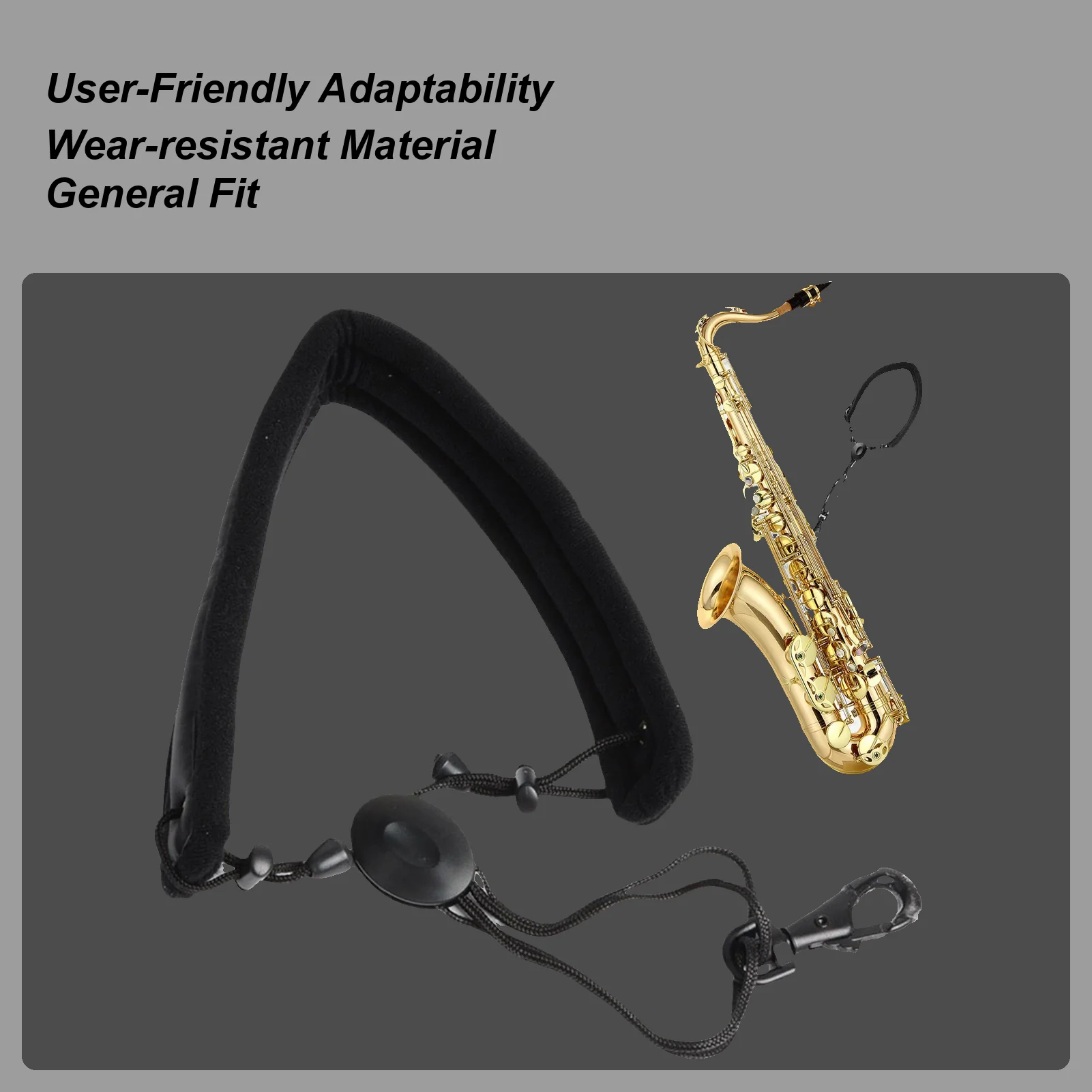 Sax Neck Strap Instruments Neck Padded Strap Adjustable Sax Padded Band For Baritone Bassoon Cork Alto Saxophone Tenor Clarinet
Sax Neck Strap Instruments Neck Padded Strap Adjustable Sax Padded Band For Baritone Bassoon Cork Alto Saxophone Tenor Clarinet