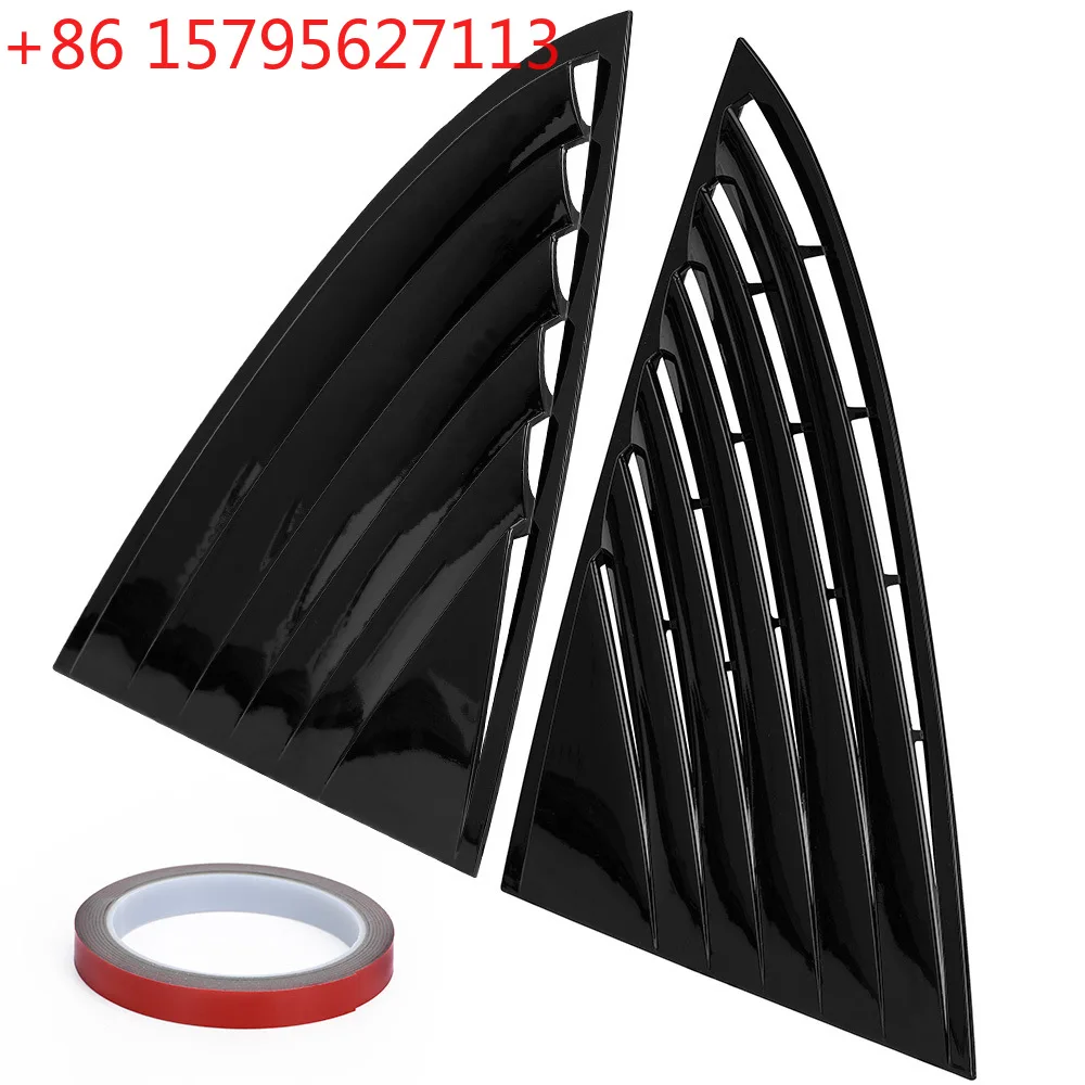 Modified auto parts rear triangular window shutters spoiler carbon fiber ABS for Tesla 3
Modified auto parts rear triangular window shutters spoiler carbon fiber ABS for Tesla 3