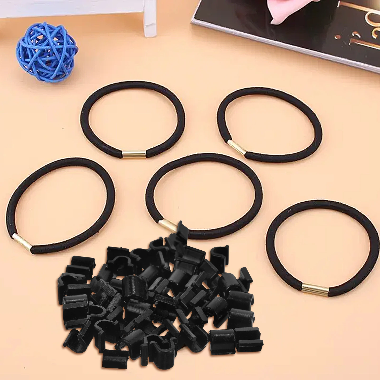50pcs Hair Accessories Black Transparent Buckle for Women Girls Hair Rope Holders For Women 3mm Shape Plastic Jewelry Parts
50pcs Hair Accessories Black Transparent Buckle for Women Girls Hair Rope Holders For Women 3mm Shape Plastic Jewelry Parts