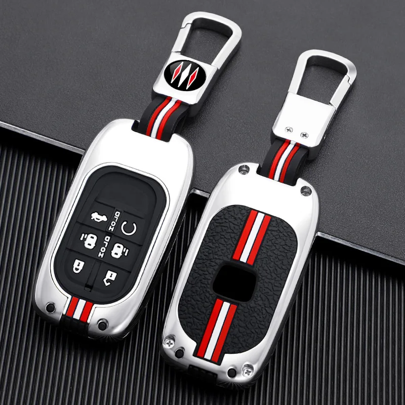 6 Bottons Zinc Alloy Car Key Fob Case Cover Shell Keychain for Honda Alison Odyssey 2023 2024 2025 Accesorios
6 Bottons Zinc Alloy Car Key Fob Case Cover Shell Keychain for Honda Alison Odyssey 2023 2024 2025 Accesorios
