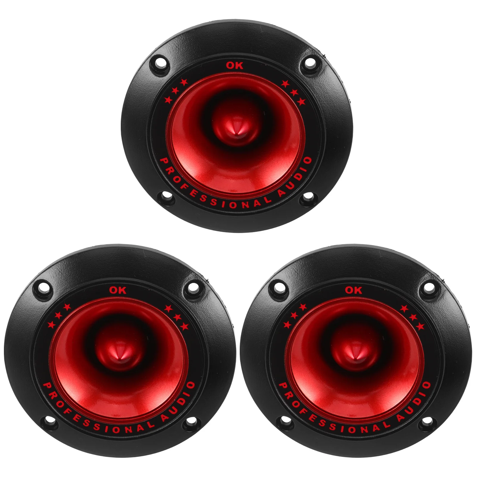 3Pcs Stage Audio Speaker Accessories Piezoelectric Tweeter Horn Replacement High-Frequency Treble Buzzer Driver for Professional
3Pcs Stage Audio Speaker Accessories Piezoelectric Tweeter Horn Replacement High-Frequency Treble Buzzer Driver for Professional