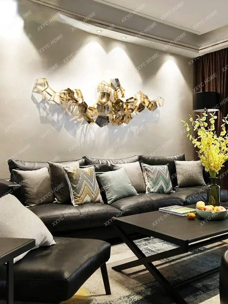 AAModern Living Room Sofa Background Wall Decoration Light Luxury Metal Wall Decoration Hotel Sample Room Creative Wall Decorati
AAModern Living Room Sofa Background Wall Decoration Light Luxury Metal Wall Decoration Hotel Sample Room Creative Wall Decorati