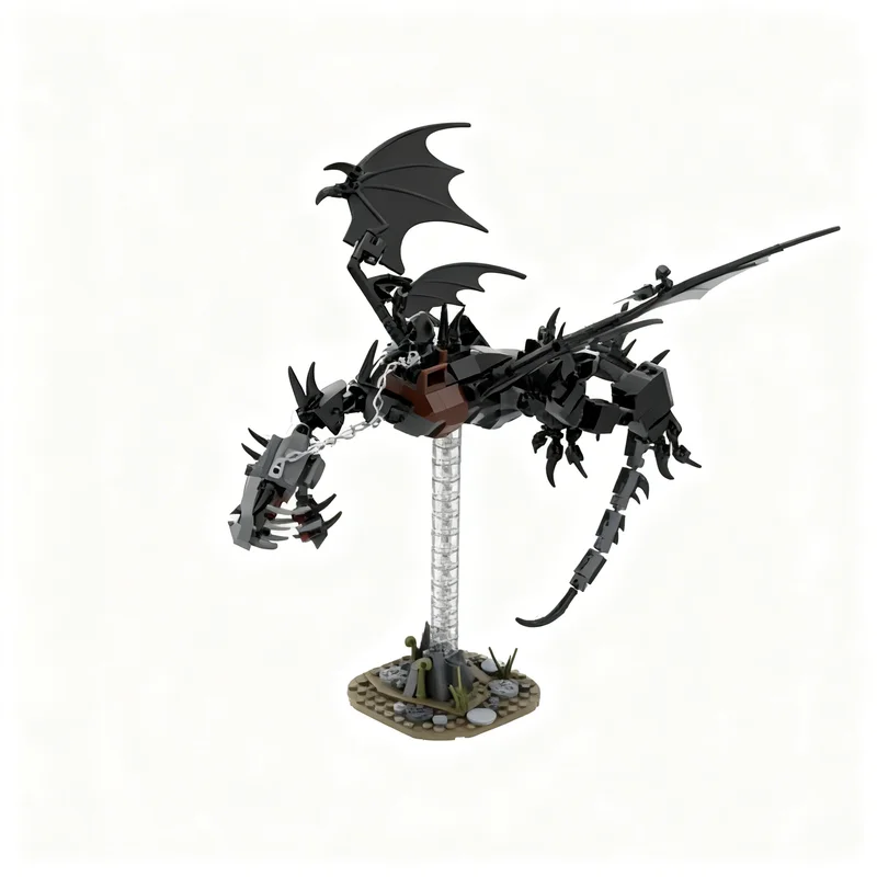 550PCS MOC Fantasy Movie Witch King Model Technology DIY Creative Assembly Building Blocks Display Birthday Gift Collection Set
550PCS MOC Fantasy Movie Witch King Model Technology DIY Creative Assembly Building Blocks Display Birthday Gift Collection Set