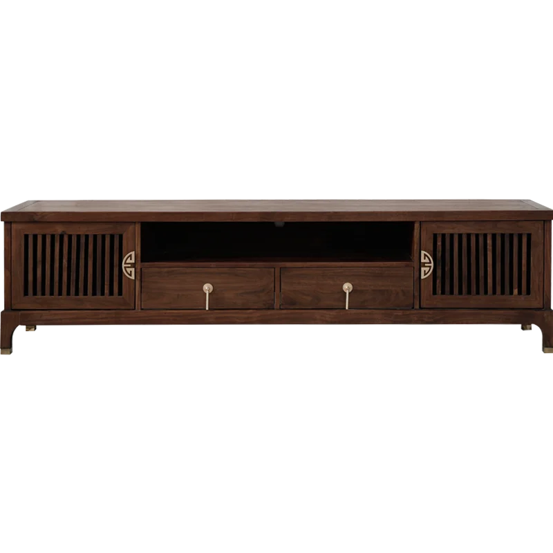 Black walnut solid wood low side cabinet living room bedroom storage TV cabinet
Black walnut solid wood low side cabinet living room bedroom storage TV cabinet