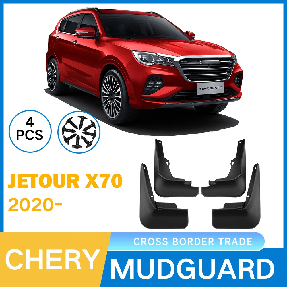 For JETOUR X70 2020-2024 car mudguard soft mudguard modification,Mudflaps Front Rear Flares Splash Guards Cover Car Accessorie 
For JETOUR X70 2020-2024 car mudguard soft mudguard modification,Mudflaps Front Rear Flares Splash Guards Cover Car Accessorie