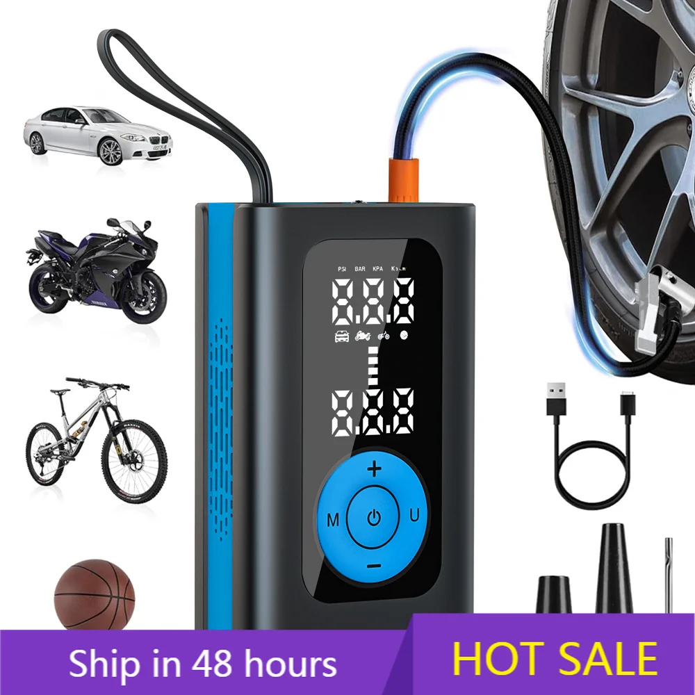 POWER LEAP2024 New Arrival Portable Air Compressor Mini Tire Inflator Air Pump for Car Tires Bike&Motorcycle Electric Car Vacuu
POWER LEAP2024 New Arrival Portable Air Compressor Mini Tire Inflator Air Pump for Car Tires Bike&Motorcycle Electric Car Vacuu